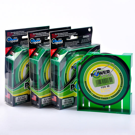 Durable 100m PE Braided Fishing Line for Lures